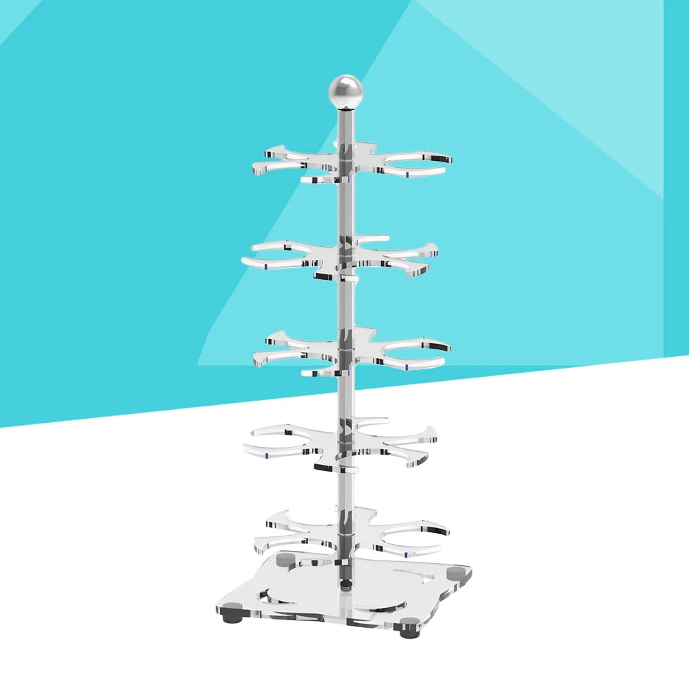 

Egg Holder Tree Acrylic Multifunctional Storage Display Rack Egg Shelf Chocolate Organizer Transparent