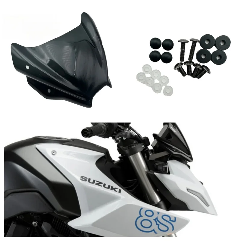 

For Suzuki NEW GSX-8S GSX8S 2023 2024 Motorcycle Sports Windshield WindScreen Deflector Visor Viser