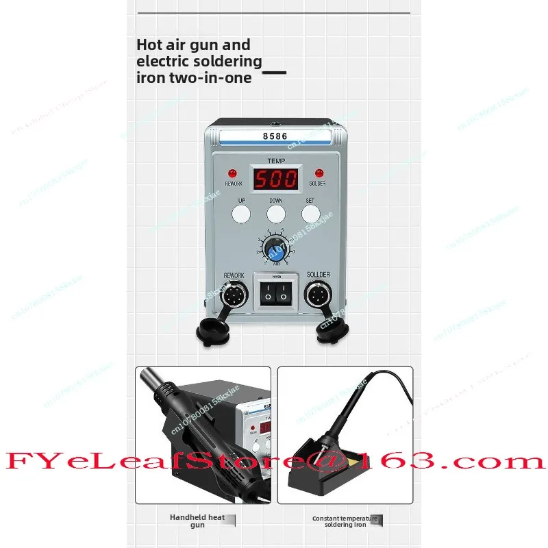 Mobile Phone Repair and Disassembly Welding Table, Digital Display Temperature Control Electric Soldering Iron Welding Table