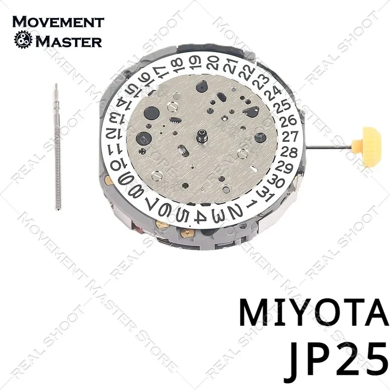 Aksesori jam tangan gerakan kedua kecil Miyota Jp25 baru & asli gerakan enam Pin 3,6, 9