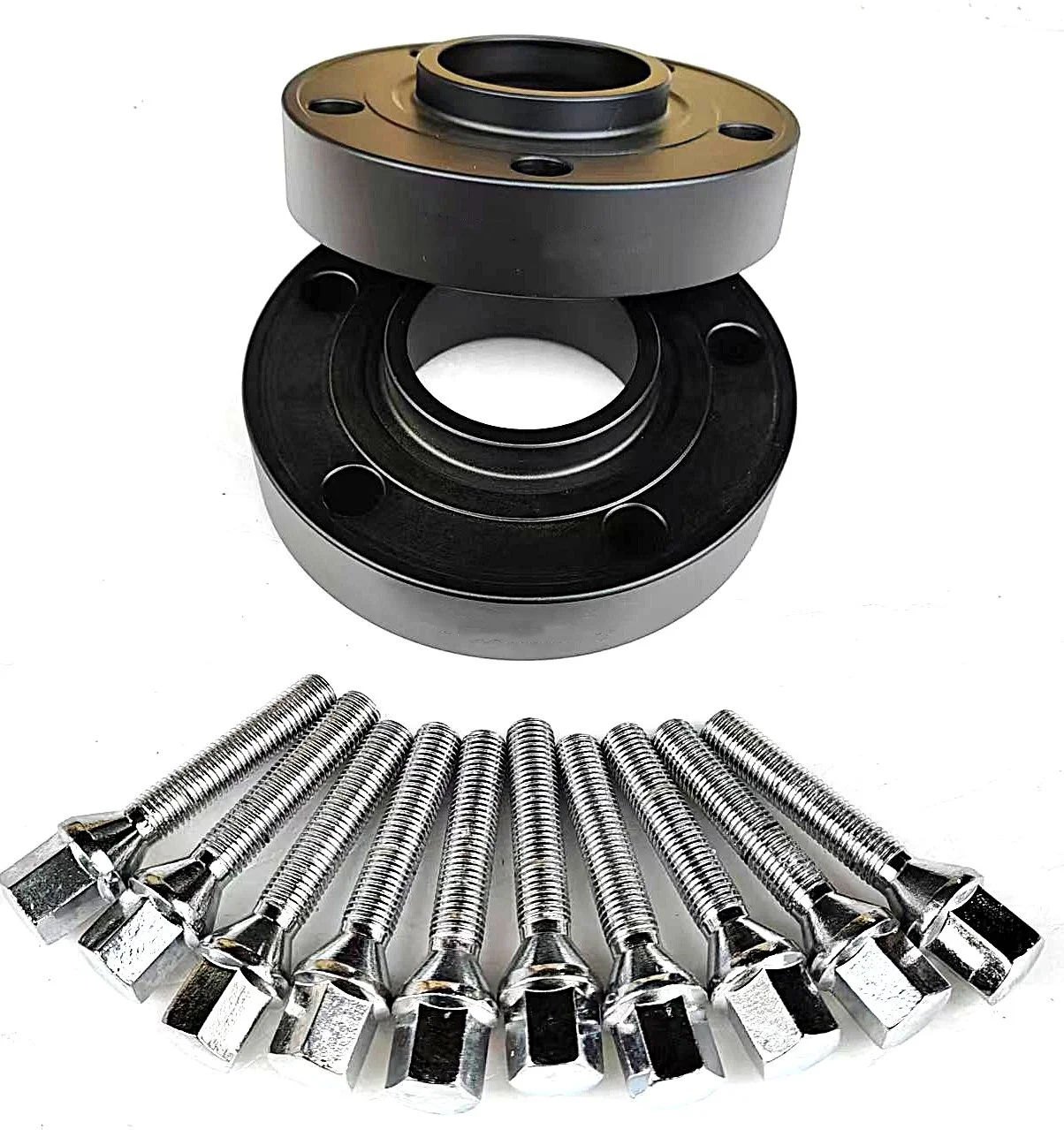 2x 25mm 1 Inch 5x108 65.1hub 12x1.25 Centric Wheel Spacers For Opel combo Citroen c5 peugeot expert tepee Crafted Forged Aluminm