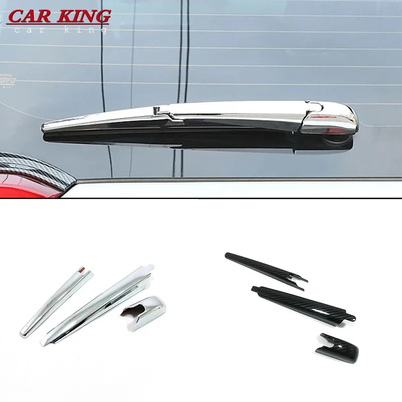 

For Toyota WISH accessories 2009-2012 ABS Chrome Car Rear Window Windshield Wiper Arm Blade Cover Trim Molding Car styling