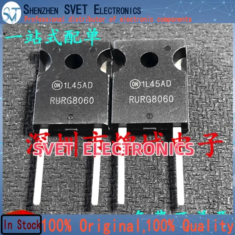 

10PCS-50PCS RURG8060 TO-247-2 80A 600V Original In Stock Fast shipping