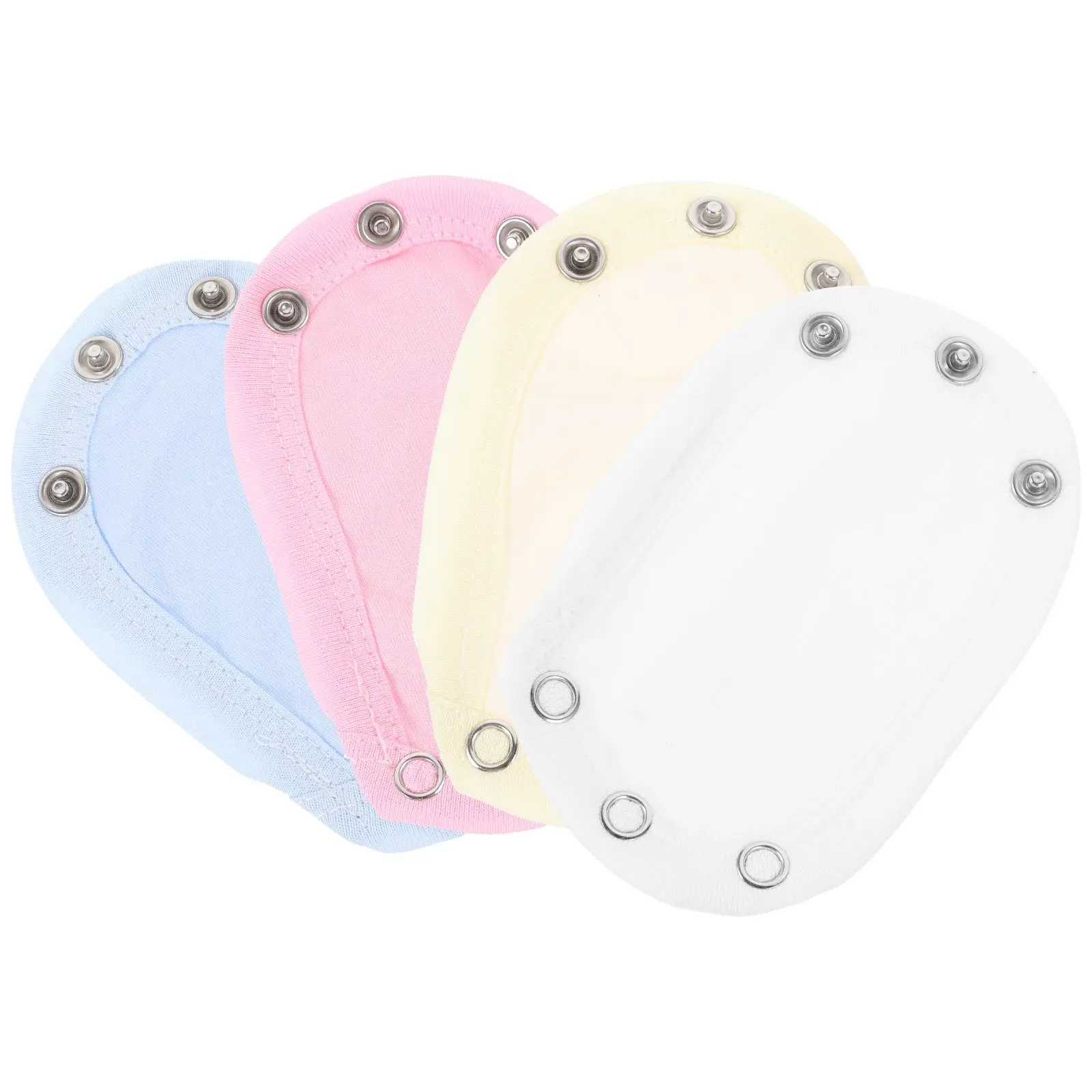 Extension de body à capuche pour bébé fille, 4 pièces, Extension de body pour Double couche en coton, vêtements pour nouveau-né, accessoire enveloppant la chaleur