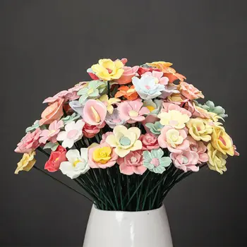 12 best sales Ceramic flowers - №6