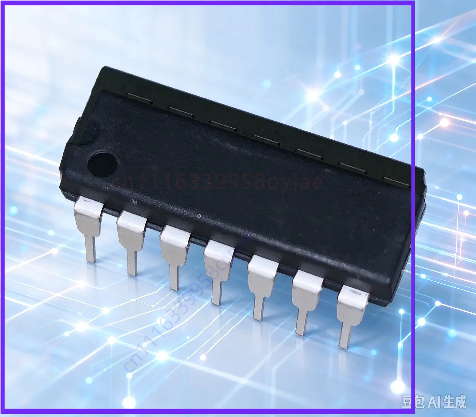 Quad LM324 LM324N DIP-14 for Four-channel Operational Amplifier Brand New Original Imported  50pcs