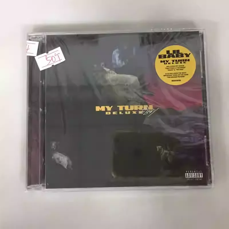 

CD Classic Hip Hop Album Lil Baby Music CD My Turn Music Record 2CD Deluxe Edition Cosplay Walkman Car Soundtracks Box Gifts