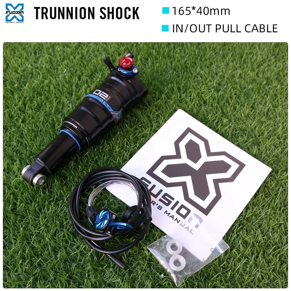 X-FUSION O2 PRO RLR Amortecedor Trilhão Ultraleve 165x40mm 54mm