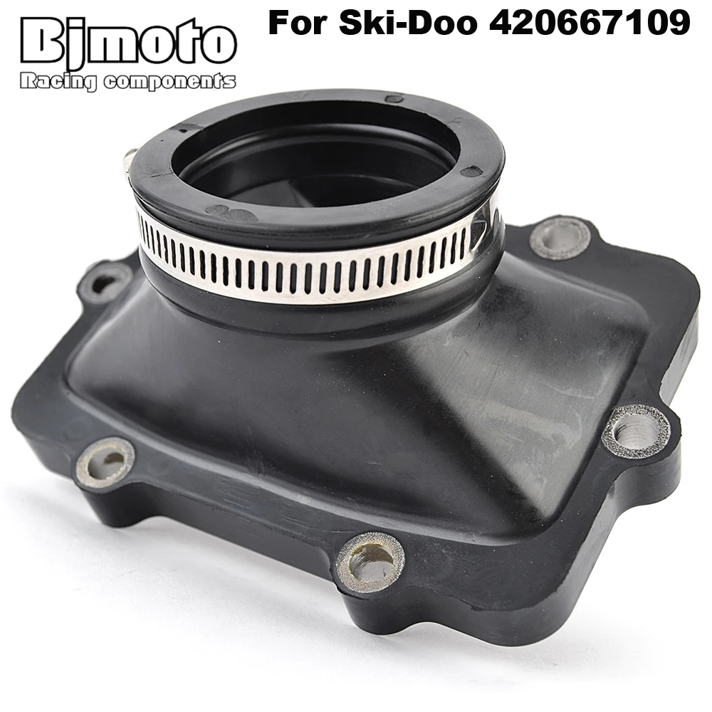 Carb Holder Intake Manifold Boots For Ski-Doo GSX800 LTD MXZ800 Adrenaline Summit800 Highmark GTX800 LTD HO 420667109