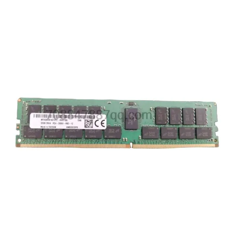 Authentique-MTA36ASF4G72PZ-2G6D1QG original, 32G, 2RX4, PC4-2666V, DDR4 REG, 100%