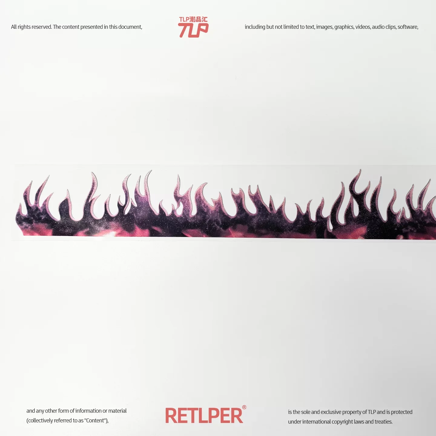 Retlper Hollow-Out Car Sticker Original Rising Flame Design Stylish New Chinese Traditional Waterproof for Cars and Motos