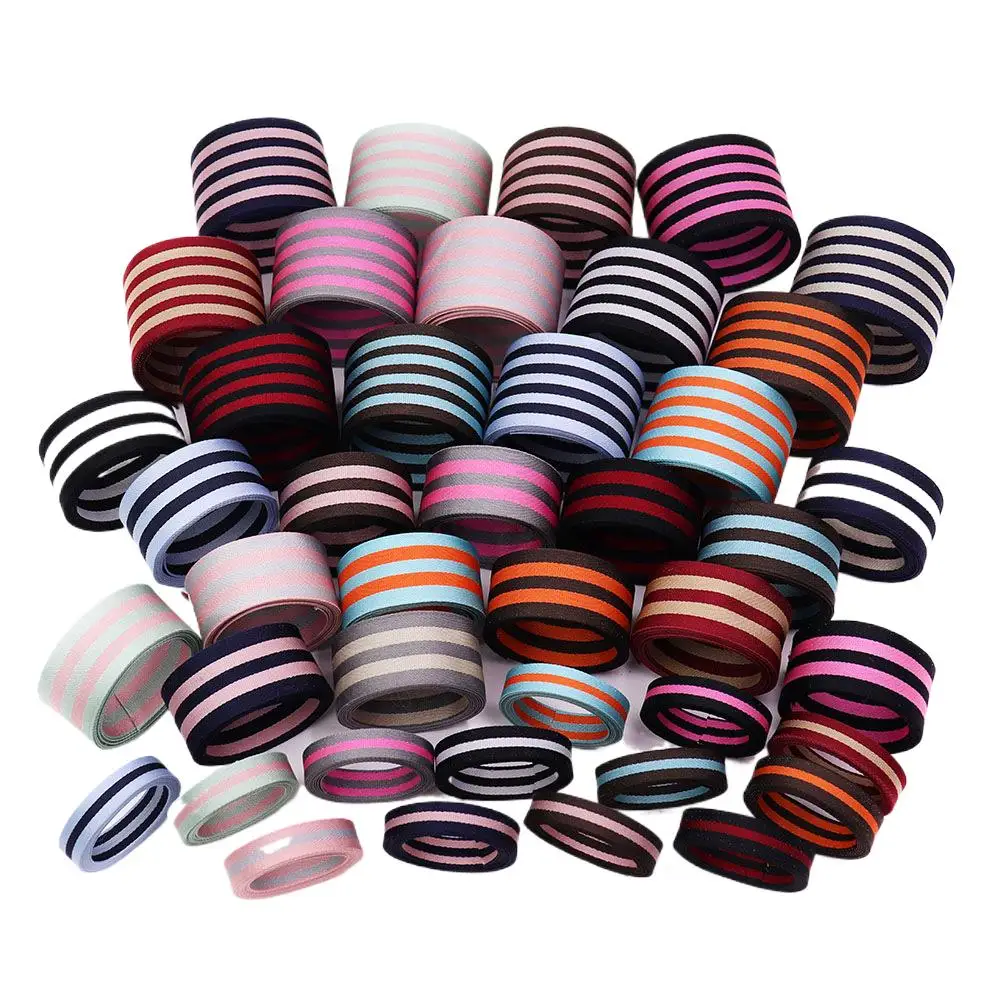 

Лента для волос детская, 10 цветов, 5 ярдов/партия, 1 дюйм (25 мм), с рисунком в рубчик 25 мм, с компьютерной вышивкой, с якорем, декоративная лента ...