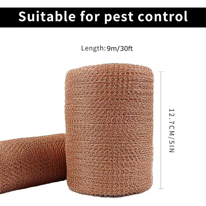 Anti-Pest Copper Mesh Anti-snail Copper Wire Net Shielding Net Rodent Copper Wire Net Wire Protceted Plant Garden Supplies