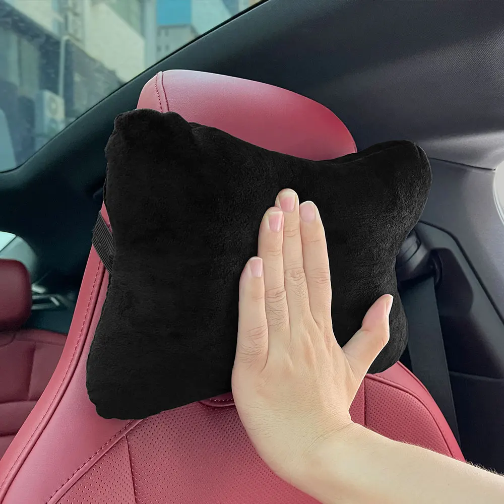 Car Seat Headrest Neck Pillows Neck Protective Cushion Support Automobile Interior Accessories For Honda Civic Type R Type S