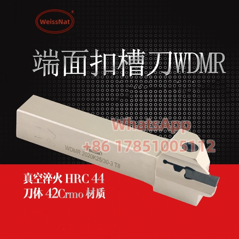 WDMR 20X20 25X25 Face Grooving Tool Holder For ISCAR HFPR3003 HFPR4004 HFPR5004