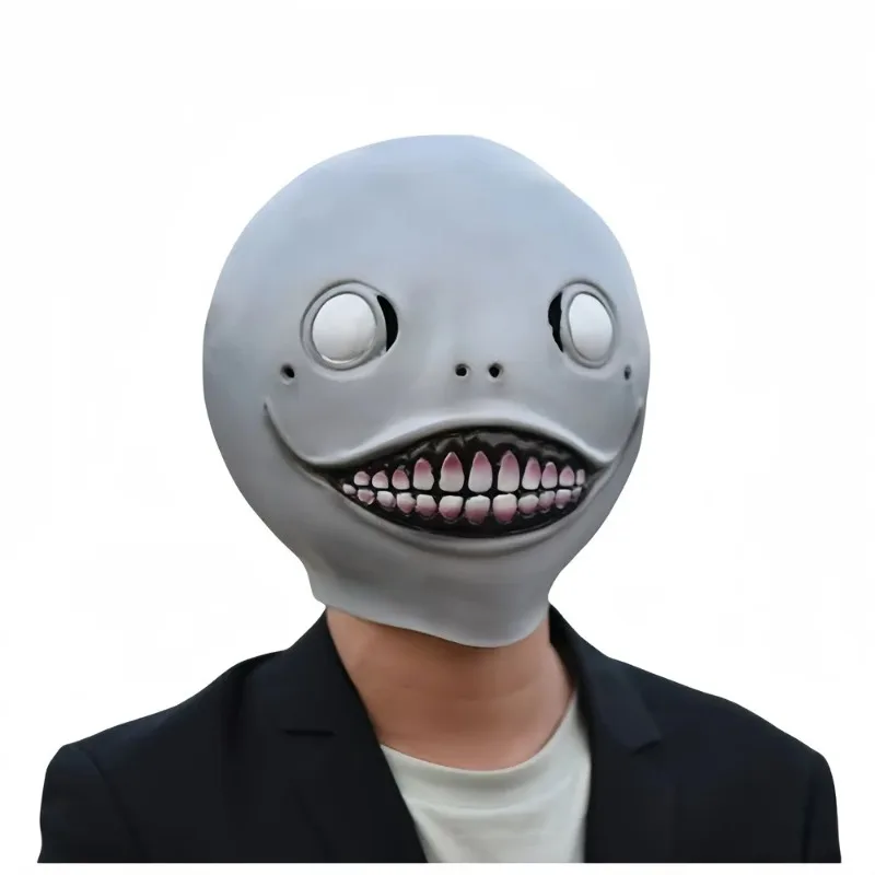 Accesorios de Cosplay, máscara Emil de la era mecánica de Neil, auriculares de látex para Halloween, disfraz de personaje, tocado, máscara, accesorios de disfraz