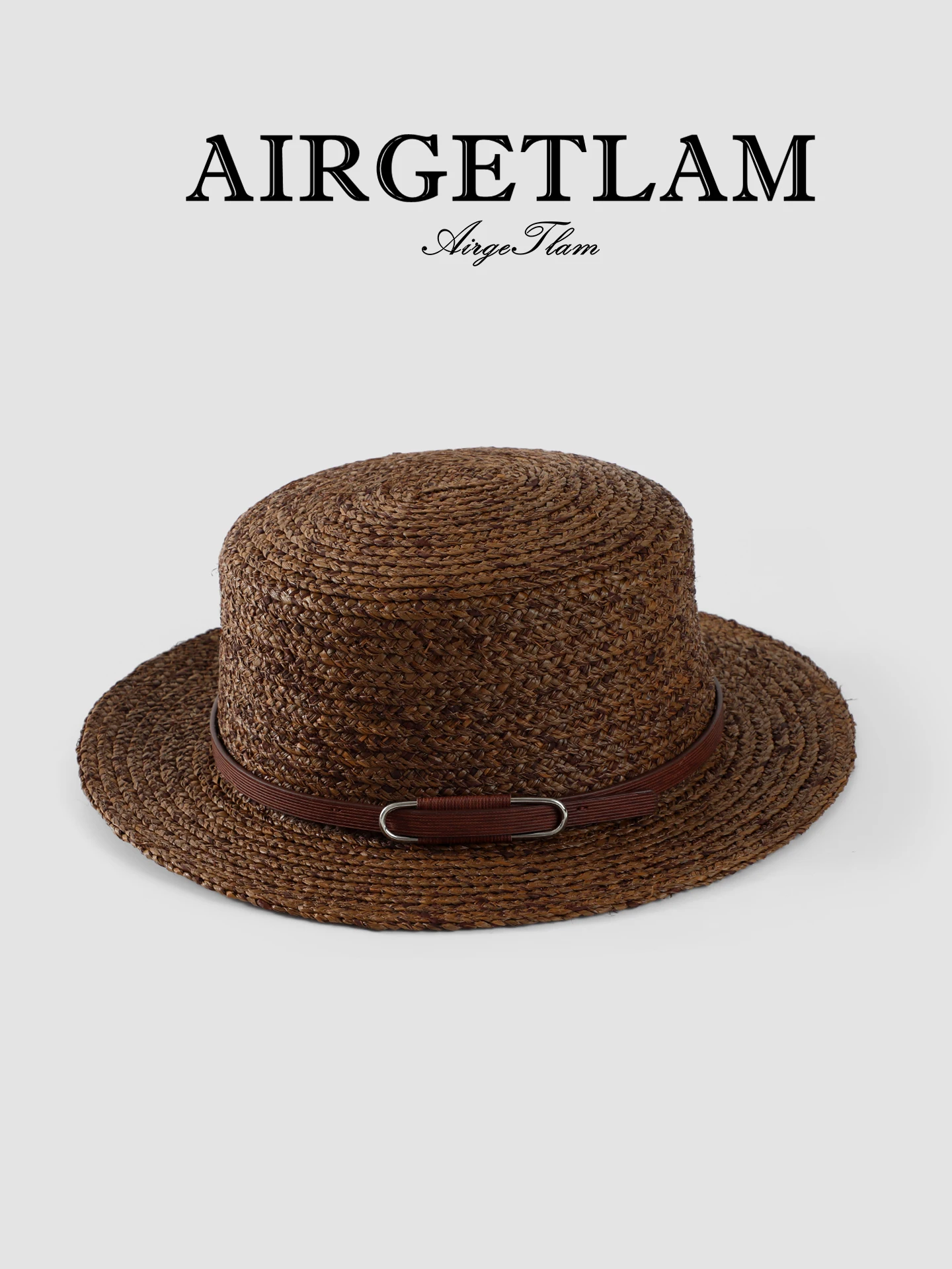 chapeau-de-paille-airgetlam-laffey-a-calotte-plate-tisse-a-large-bord-pour-femme-protection-solaire-estivale-respirant-reglable-en-herbe-laffey-naturelle