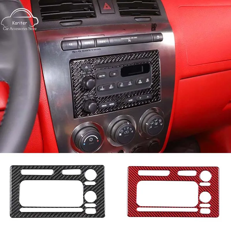 

For Hummer H3 2005-2009 Soft Carbon Fiber Car Central Control Display Panel Decoration Sticker Interior Modification Accessories