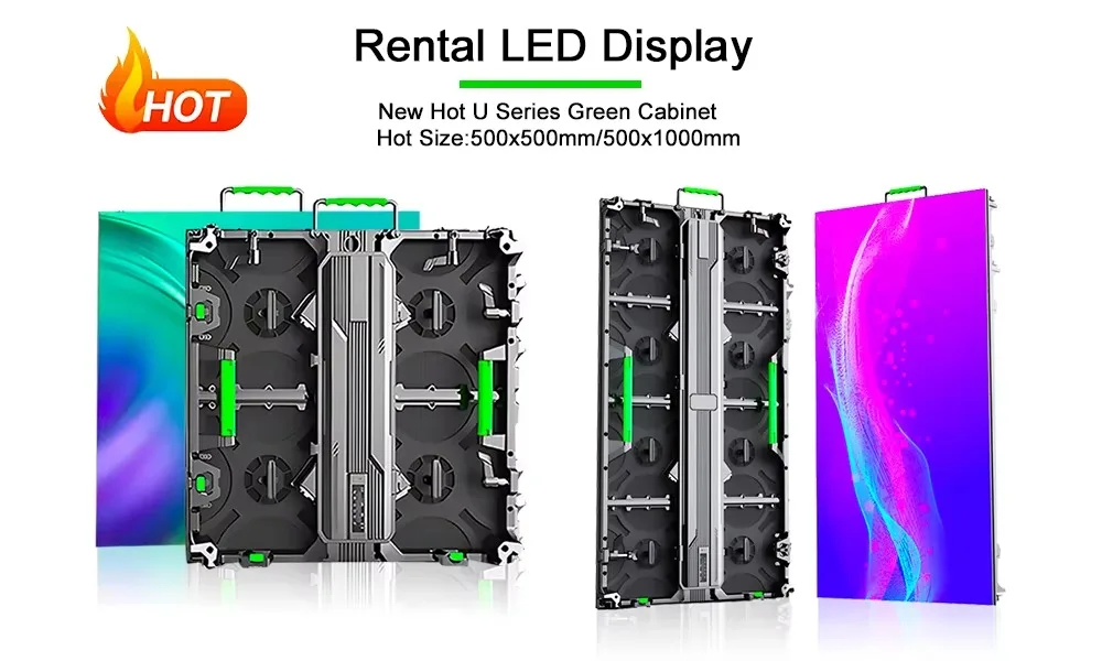 Factory Price Led Display Screen P2.6 P2.9 P3.91 P4.81 Indoor Outdoor Pantalla Led Panel for Stage Event Weeding Rental
