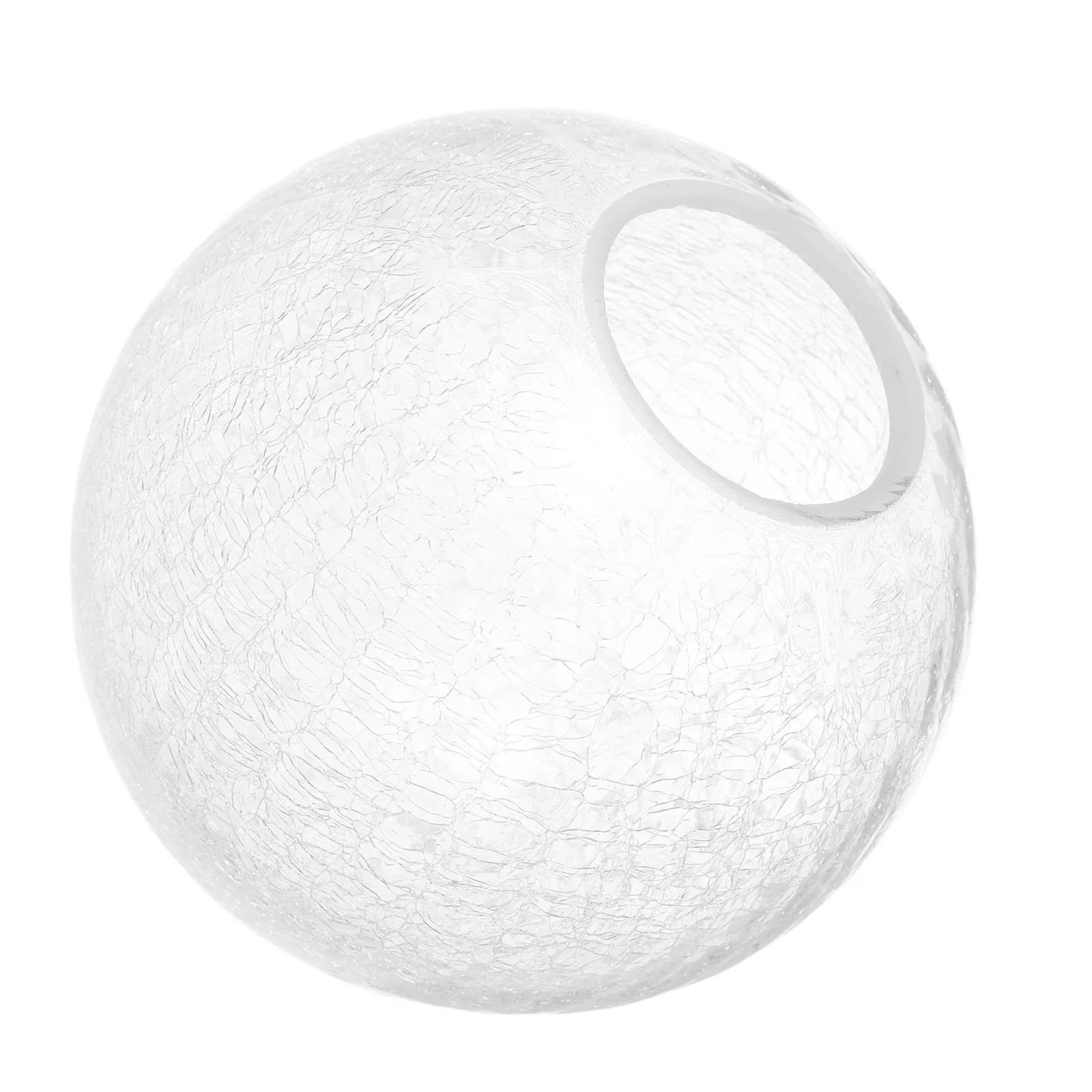 

Clear Round Glass Lamp Shade Cover 1 Piece for Ceiling Pendant Light Fixture Replacement Modern Minimalist Design Soft Light