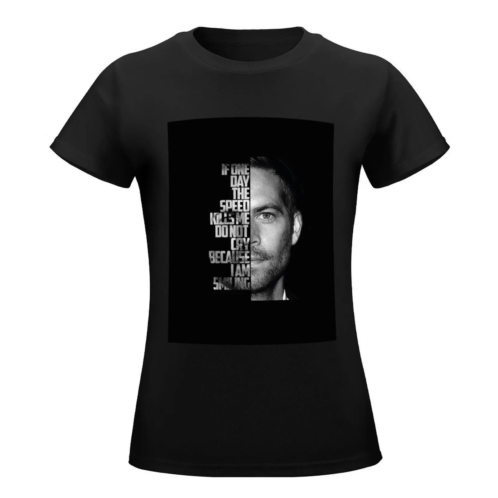 Paul Walker 2020 Tee Design T-Shirt tops anime clothes summer clothes Aesthetic clothing designer clothes Women luxury