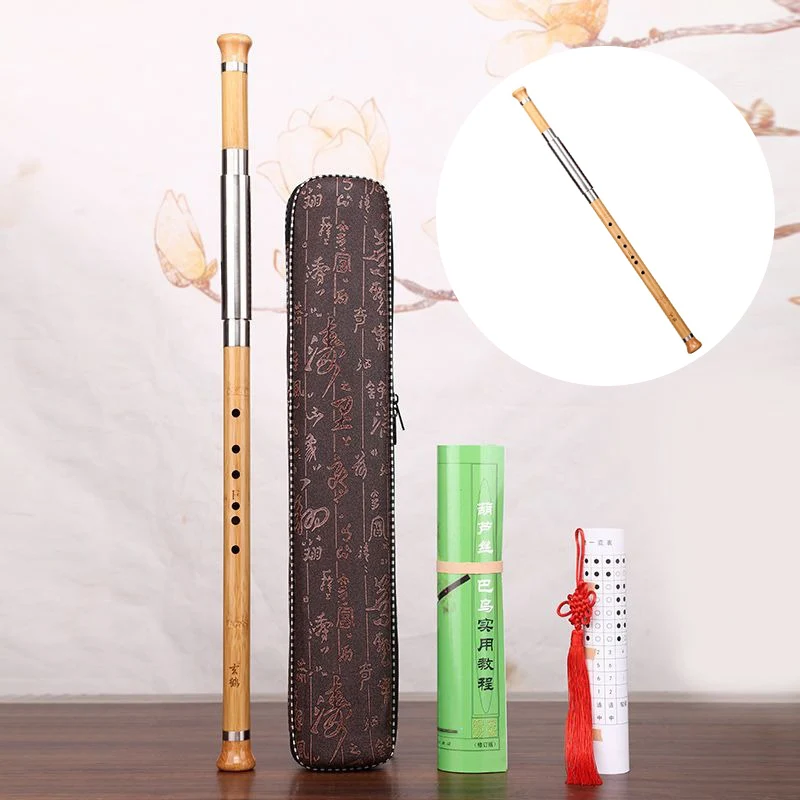 

2-секционная бамбуковая ключ Bawu G/F, китайская поперечная флейта, одна трубка, съемная Bawu, традиционные инструменты для начинающих