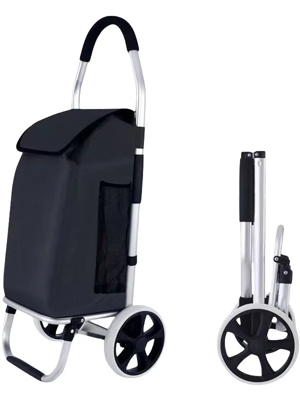 aluminum-alloy-shopping-cart-pull-rod-car-stacked-hand-push-cart-portable-grocery-buying-vehicle-family-housewife-travel-gift