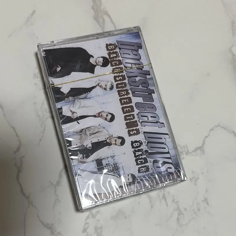 

European and American Nostalgic English Songs, Classic Albums of 90s Male Idol Groups, New Unopened Music Cassette