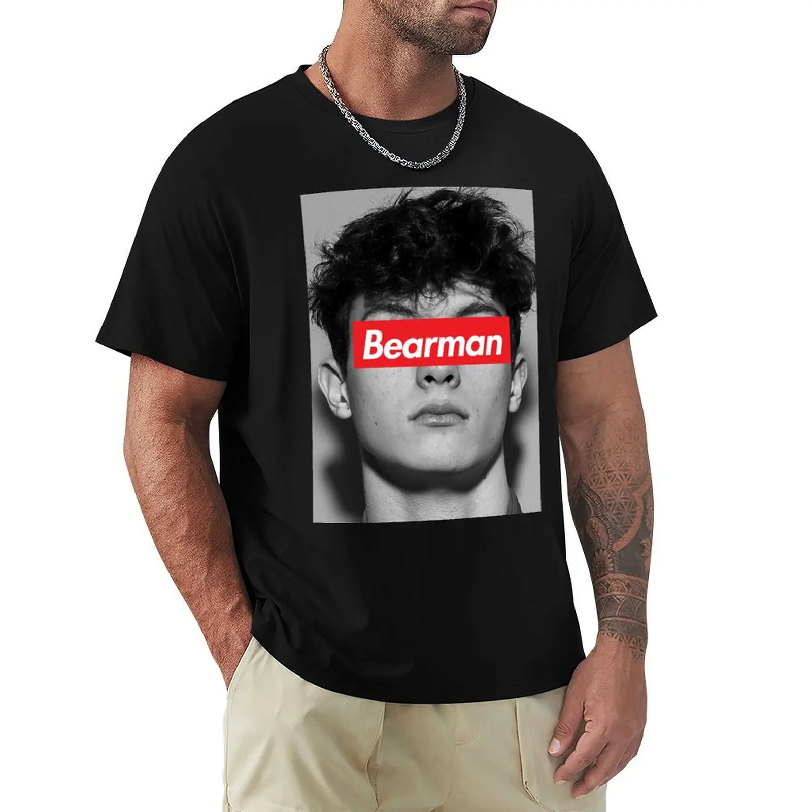 

Ollie Oliver Bearman (Photo) T-Shirt custom t-shirts Luxury man plus size clothes shirts graphic tees shirts men graphic