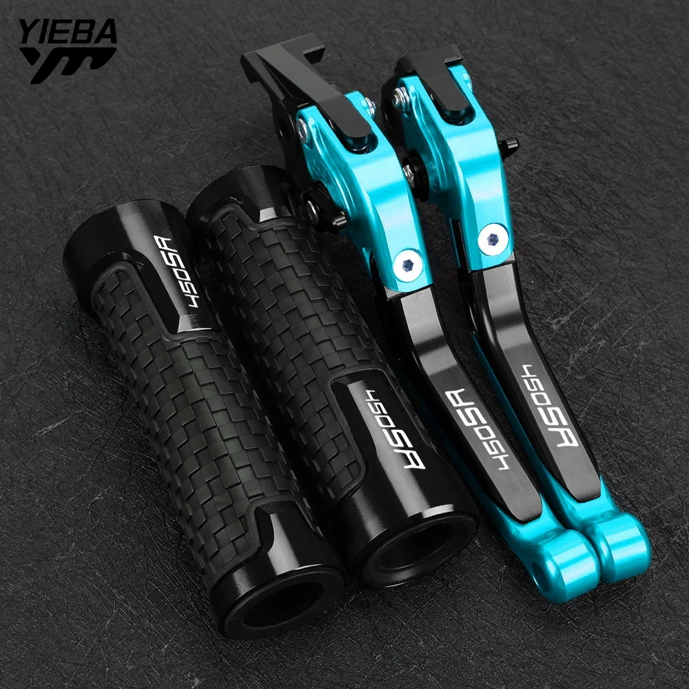 

Для CF MOTO 450SR 450 SR 2022 2023 2024 2025 аксессуары для мотоциклов, рычаг тормозной муфты с ЧПУ, регулируемые складные рычаги