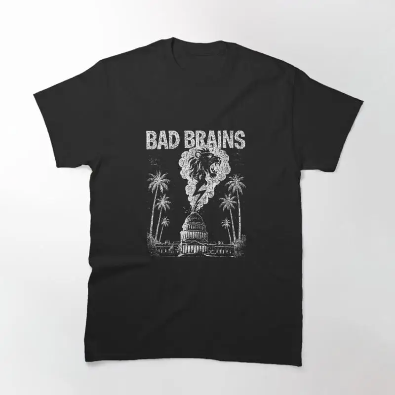 Bad Brains Capitol Smoke Graphic Design Classic T-Shirt
