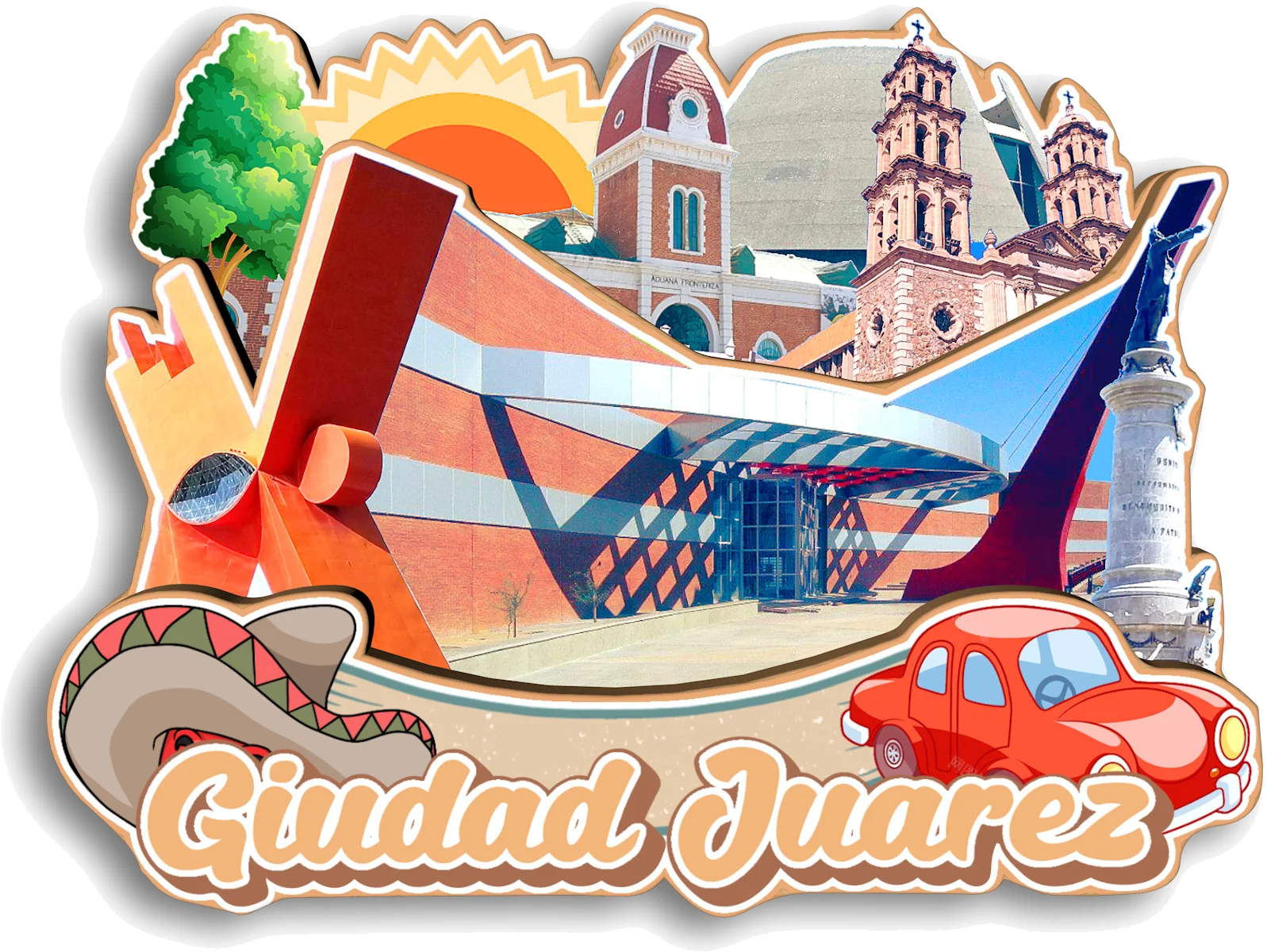 مونتيري تيجوانا سيودا جواريز كابو سان لوكاس بلايا ديل كارمن تاكسكو سان لويس بوتوسي ميسيكو مغناطيس الثلاجة هدية تذكارية للسفر #4