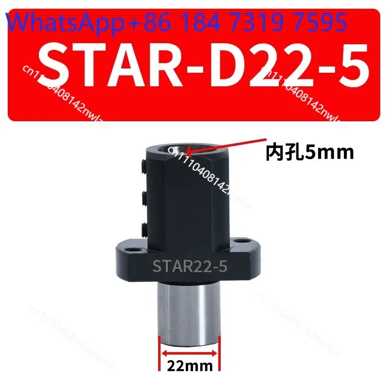 Lathe Centering Machine Back Shaft Tool Seat Auxiliary Fixed Inner Hole Boring Tool Bar Conversion Sleeve Variable Diameter