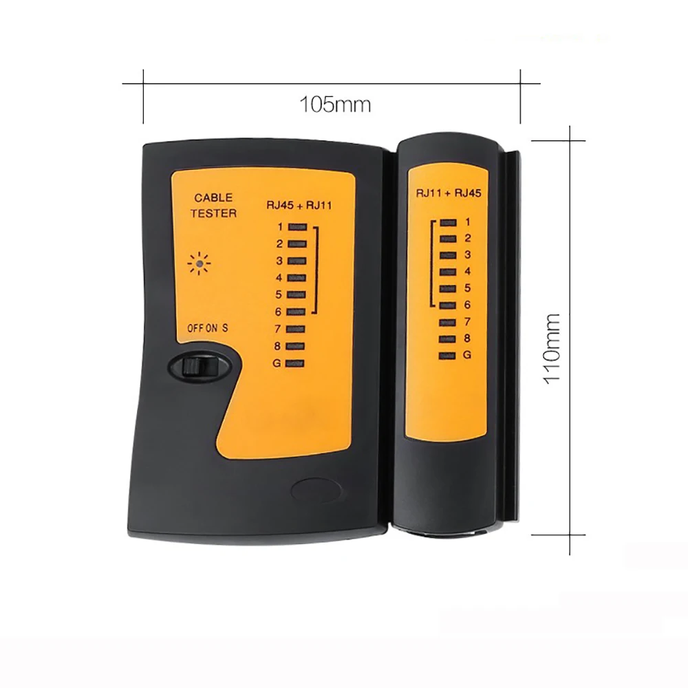 RJ45 Kabel lan tester Netzwerk Kabel Tester RJ45 RJ11 RJ12 CAT5 UTP LAN Kabel Tester Networking Tool netzwerk Reparatur