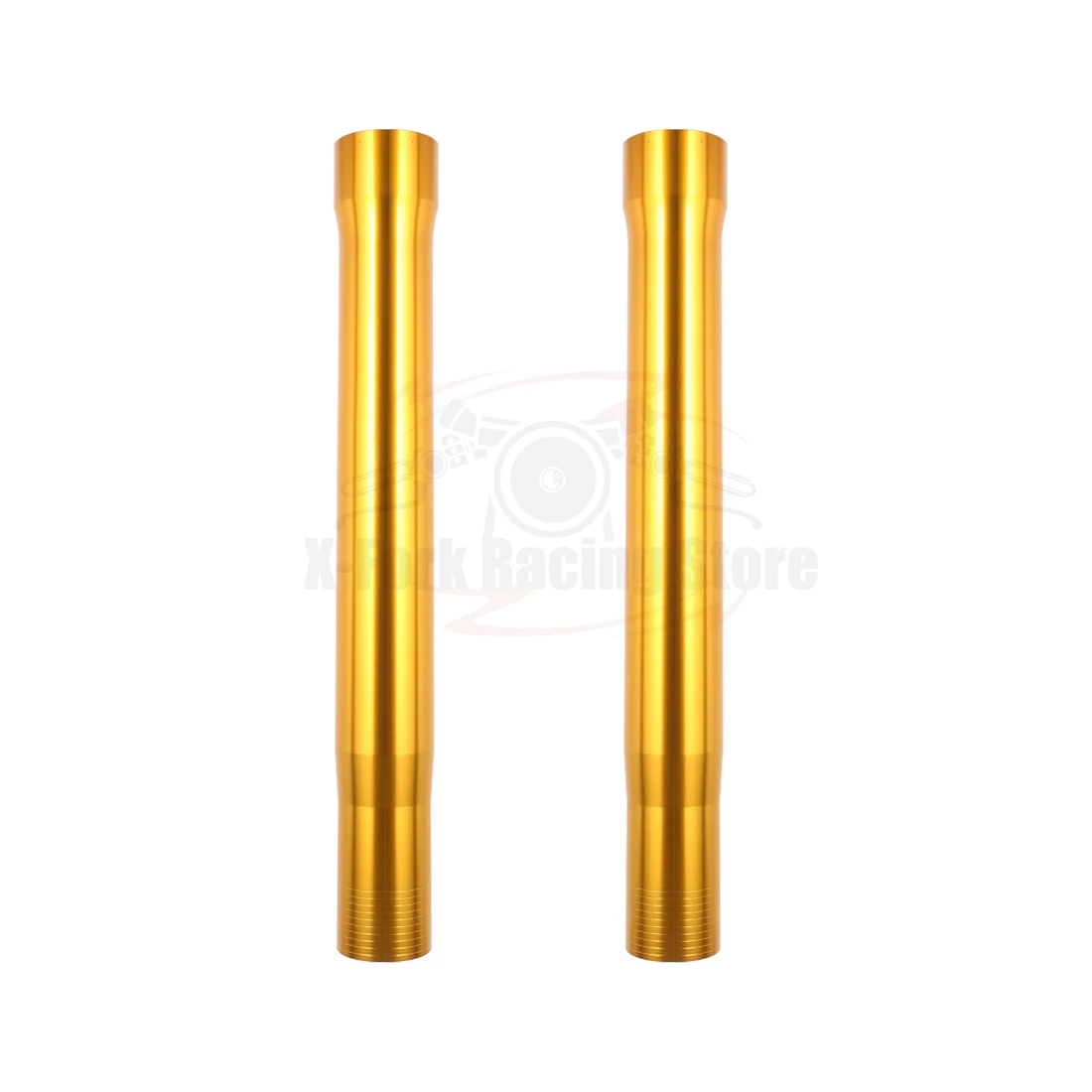 

Gold Front Outer Fork Tubes Pipes For Ducati SUPERBIKE 1198 S 2009-2011 1098 R 2010 STREETFIGHTER S 2009-2013 467mm Suspension