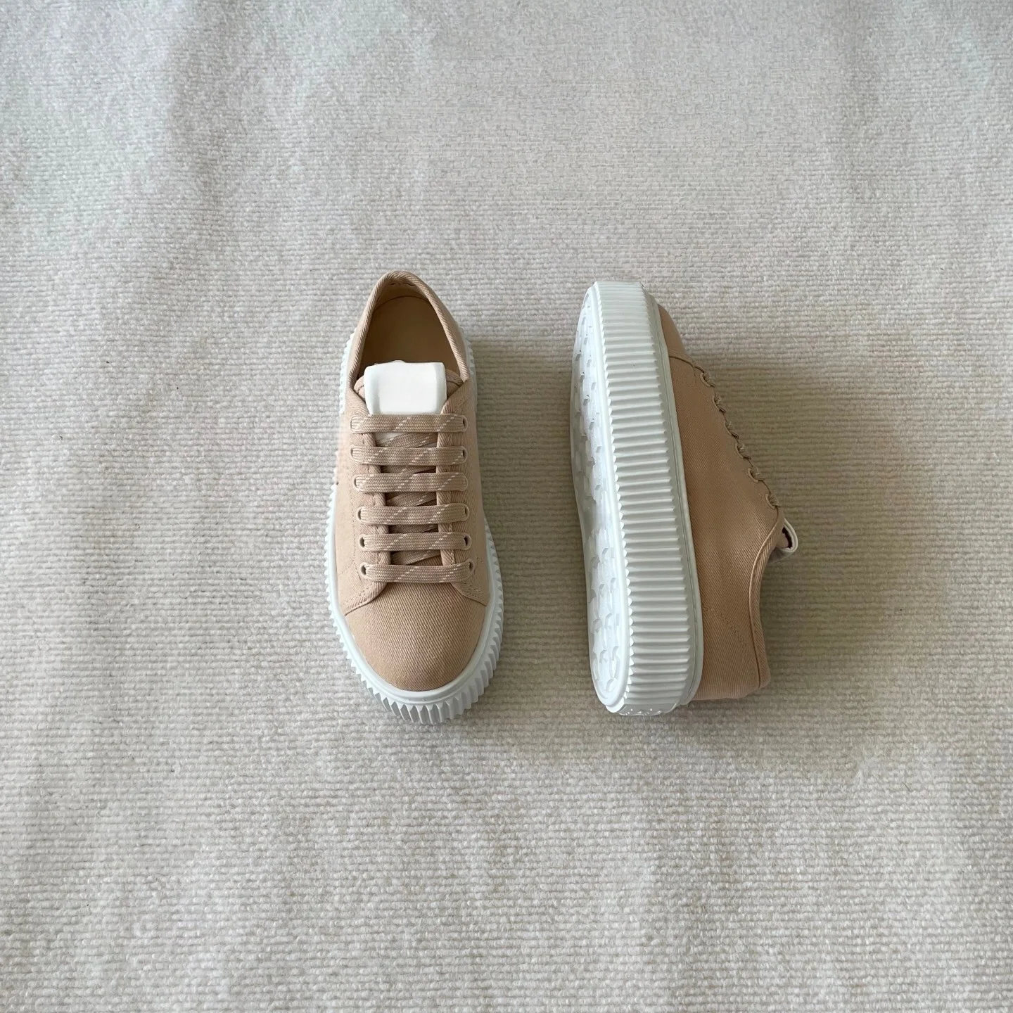 

Brand Discount Women's White Sneakers Slip-on Sandals Women's Platform Canvas Mules Open-heel Casual German Training Shoes Gifts