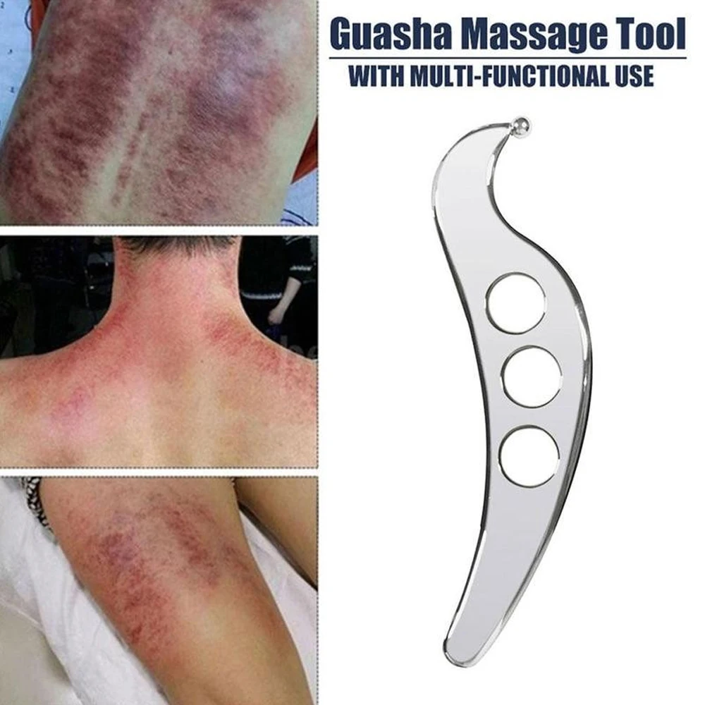 Stainless Steel gua sha iastm Tool Muscle Scraper Massage Tool for deep Tissue Scraping Massage Tool for myofascial Release Tool