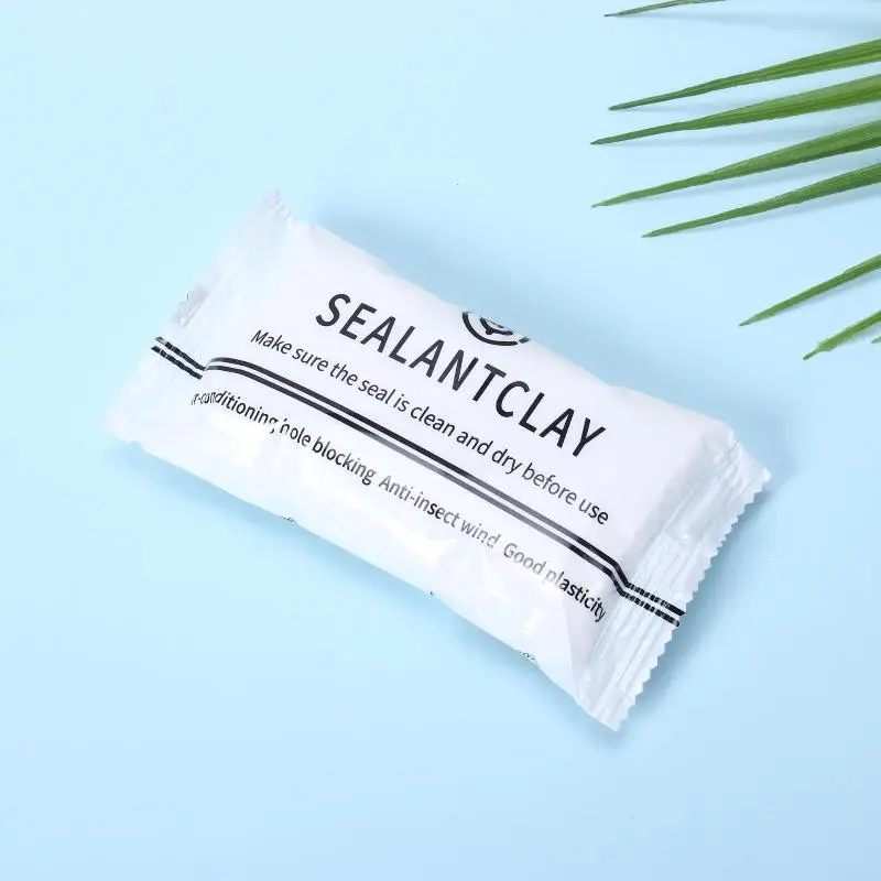 Air Conditioning Hole Sealing Putty 6Pcs Waterproof Reusable Gap Filler for Rain Leakage Prevention Home Repair