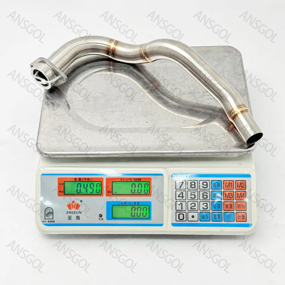 Exhaust Front Middle Pipe Modified For HONDA Forza 350 FORZA350 NSS 350 ADV Escape Moto Muffler Link Pipe Titanium Alloy