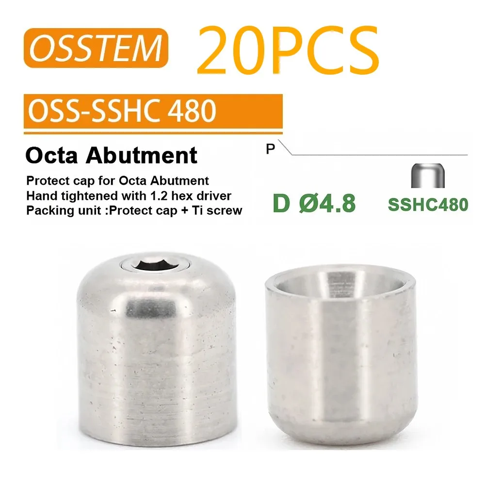 

20Pcs Osstem Implant Torque Screwdriver / Lab Analog / Medical Ball Cap, Dental Implant Accessories