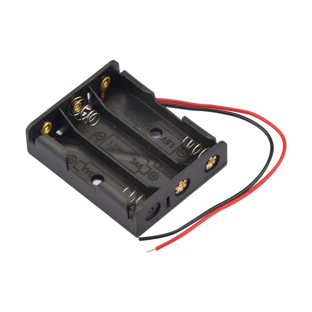 3 x AA-Batteriehalter mit Kabel – Detail 7