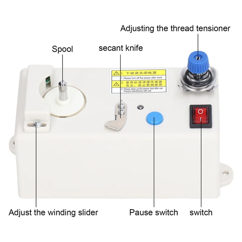 

AC39-Bobbin Winder Embroidery Machine Bobbin Winder Sewing Machine Universal Accessories