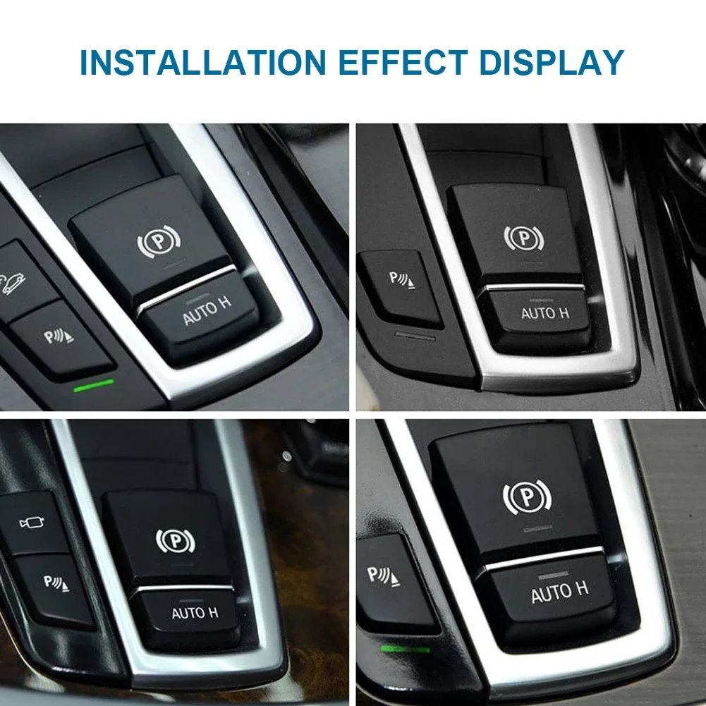 Car Handbrake Parking Brake P Button Switch Cover For BMW 5 Series M5 F10 F18 2011-2017 GT F07 2010-2017 6 Series F06 F12 11-17