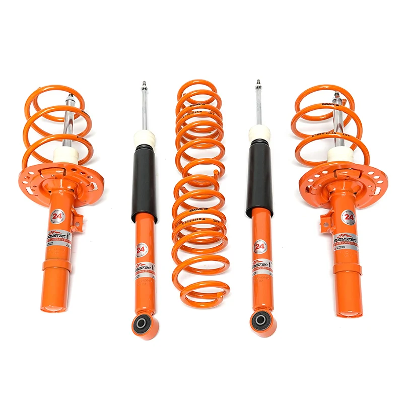 

EDDYSTAR Adjustable Suspension Kit 24 Levels Damping Complete Set Shock Absorbers For Honda Civic FC1