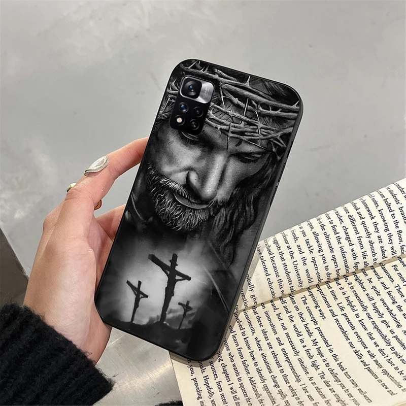 Jesus Christ Phone Case For Xiaomi Redmi note 13 12 Pro 11S 11 10 Pro 10S 12S Redmi 10 9C 13C