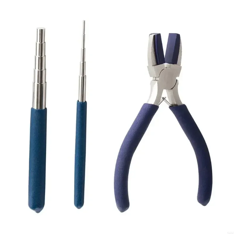 Hand winding tools, multi-purpose jewelry making fixtures, strong steel wire winding fixtures.