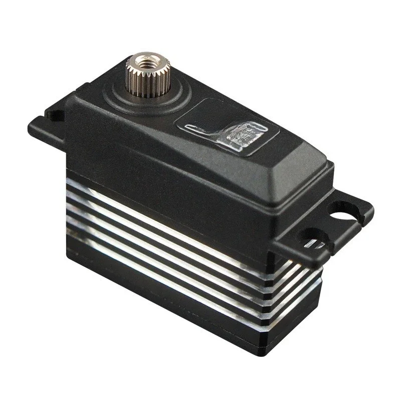 High Voltage Digital Servo for Fixed Wing Remote Control Aircraft Composed of Plastic and Metal