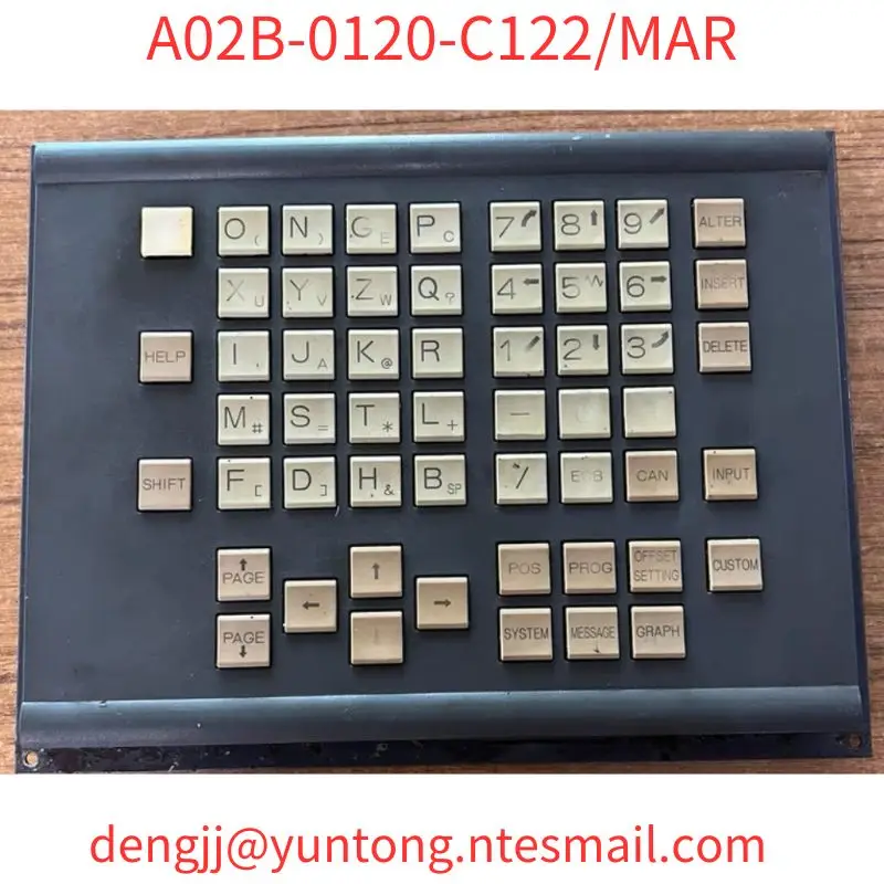 

A02B-0120-C122/MAR keyboard original disassembly test intact, second-hand quick shipping