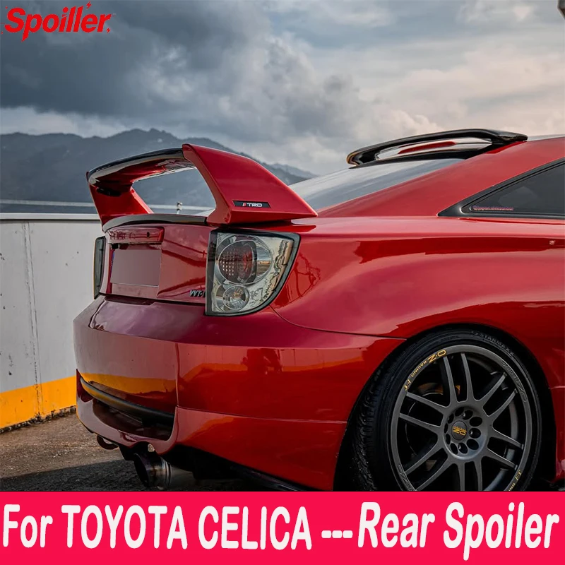 Suitable for Toyota CELICA Rear Trunk Spoiler VVT 2000-2005 High-Quality ABS Plastic Car GT Spoiler Trunk Wing Spoiler - view 4