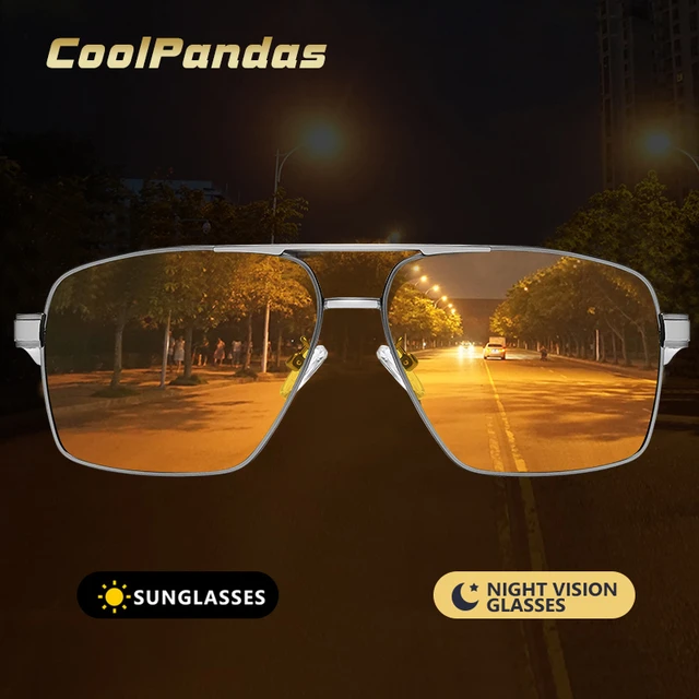 Occhiali per visione notturna occhiali da sole fotocromatici lenti gialle polarizzate occhiali da guida UV400 per conducenti di auto Sport uomo donna Oculos AliExpress